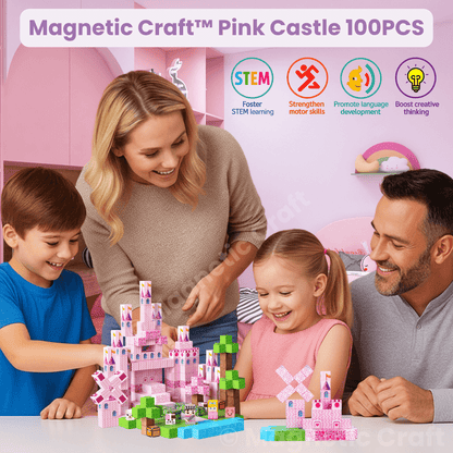 The Pink Castle 100 PCS