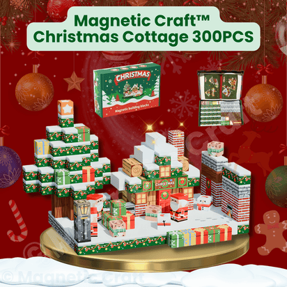 Magnetic Craft™ Christmas Cottage 300 PCS