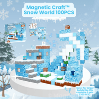 Magnetic Craft™ Snow World 100 PCS