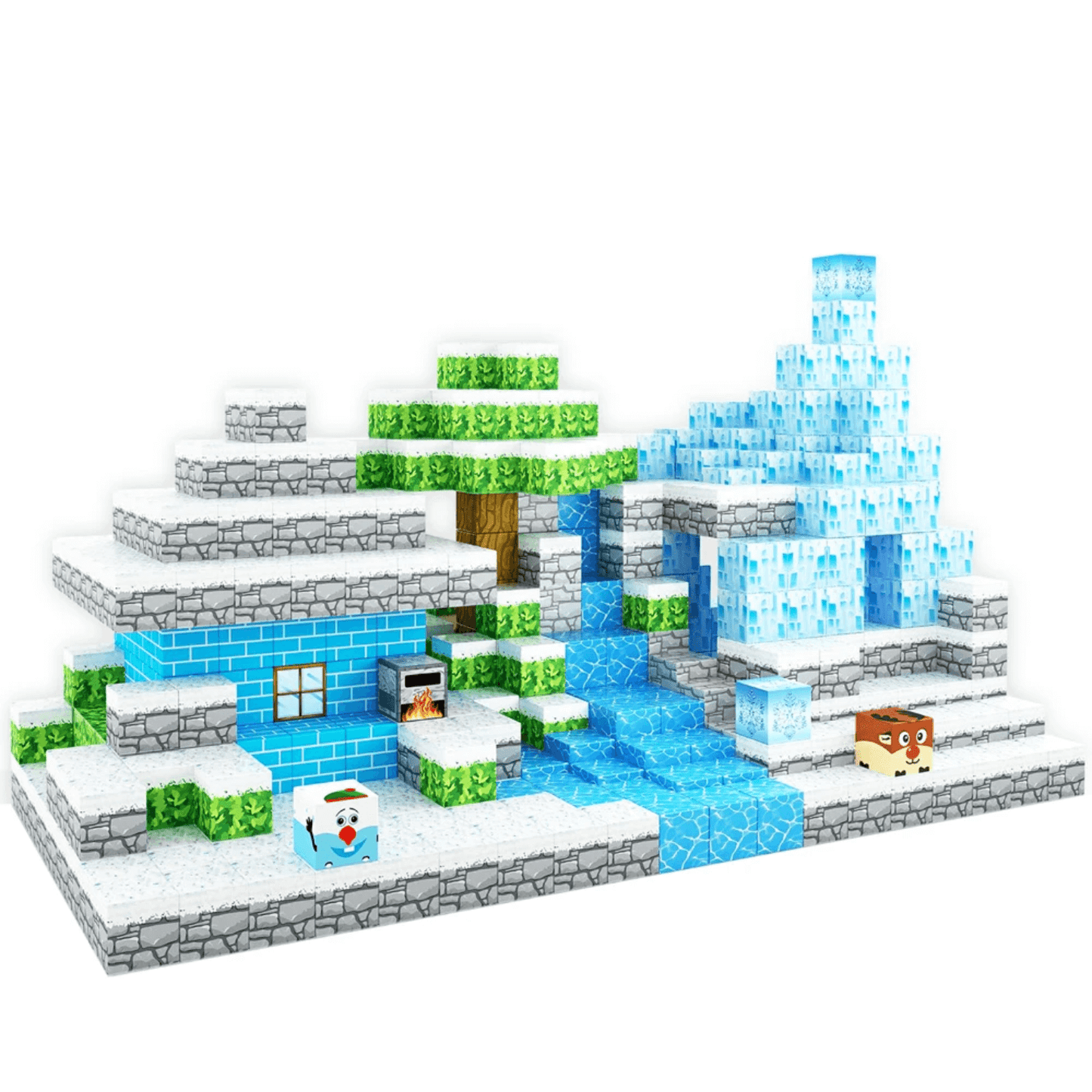 Magnetic Craft™ Snow World 100 PCS