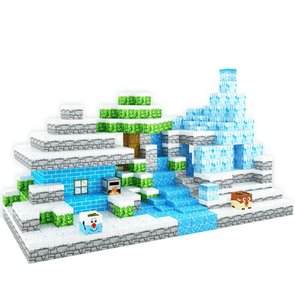 Magnetic Craft™ Snow World 100 PCS