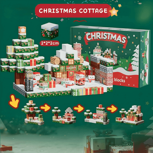 Magnetic Craft™ Christmas Cottage 300 PCS