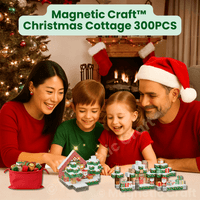 Magnetic Craft™ Christmas Cottage 300 PCS