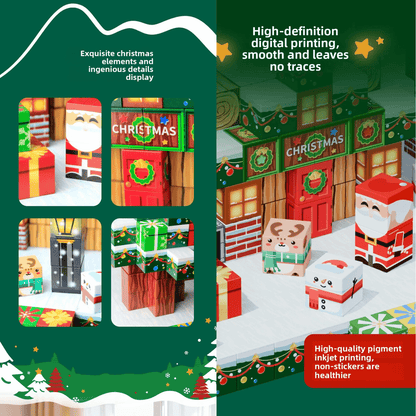 Magnetic Craft™ Christmas Cottage 300 PCS