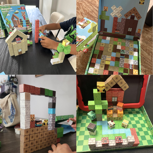 Magnetic Craft™ Village Adventure 100 PCS