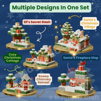 Magnetic Craft™ Christmas Cottage 300 PCS