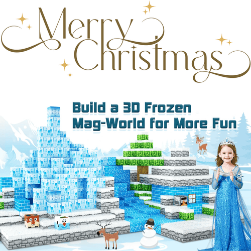 Magnetic Craft™ Snow World 100 PCS