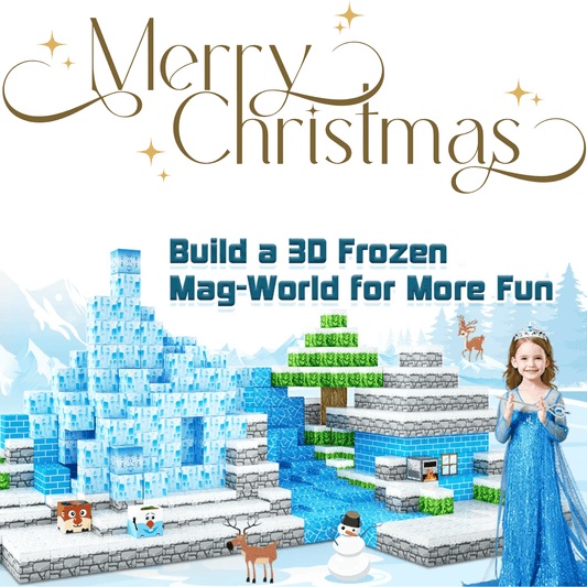 Magnetic Craft™ Snow World 100 PCS