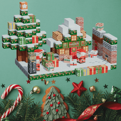 Magnetic Craft™ Christmas Cottage 300 PCS