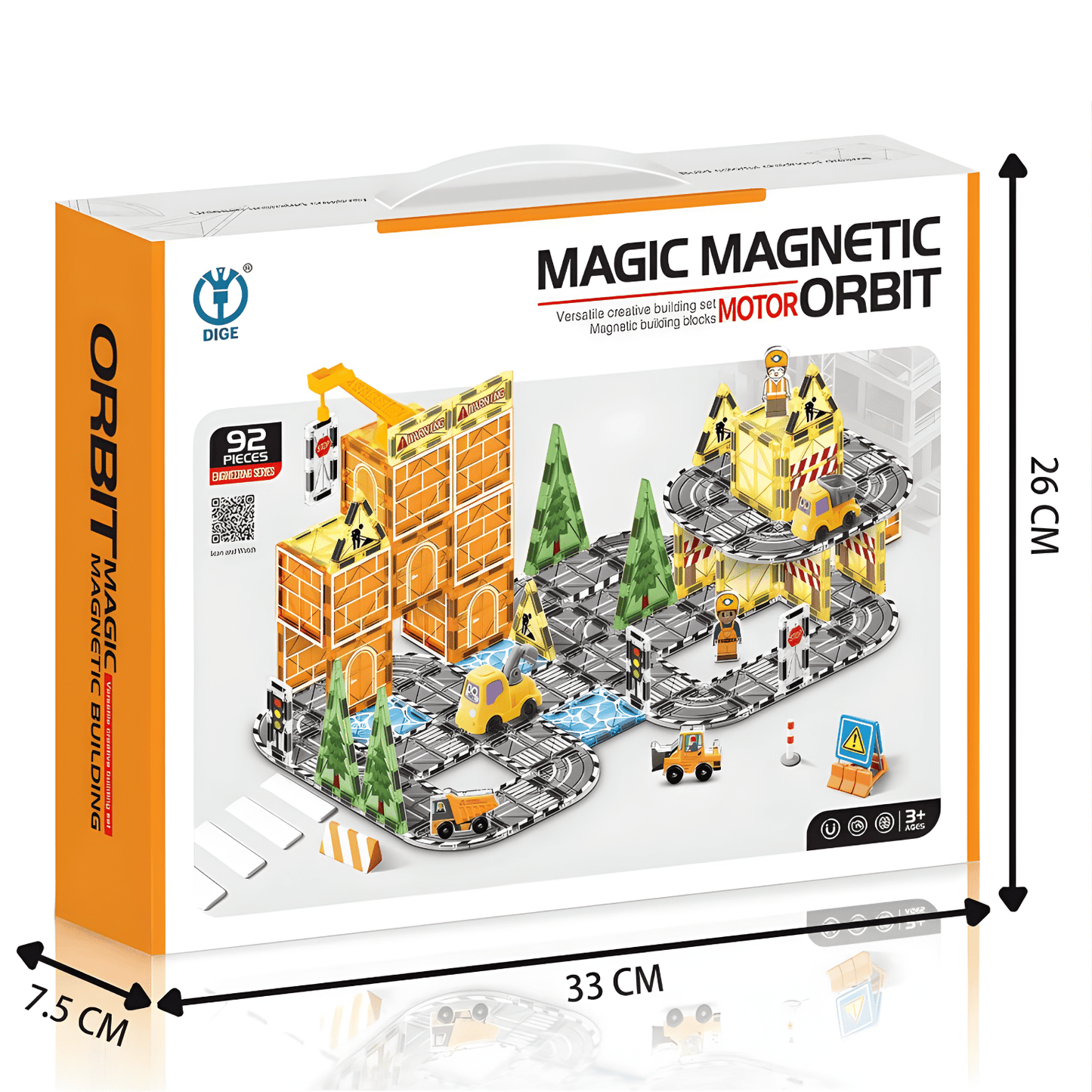 Construction World Magnetic Tiles