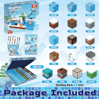 Magnetic Craft™ Frozen World 100 PCS