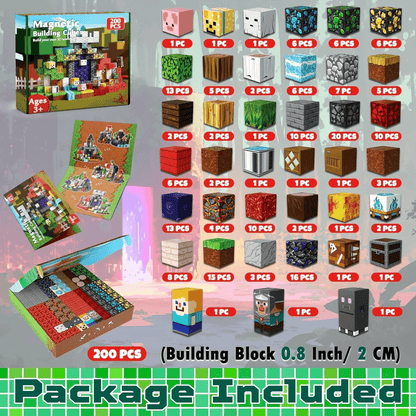 Magnetic Craft™ Mixed World 200 PCS