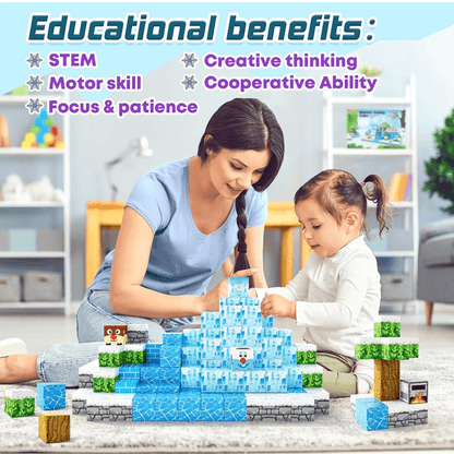 Magnetic Craft™ Frozen World 100 PCS
