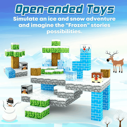 Magnetic Craft™ Snow World 100 PCS