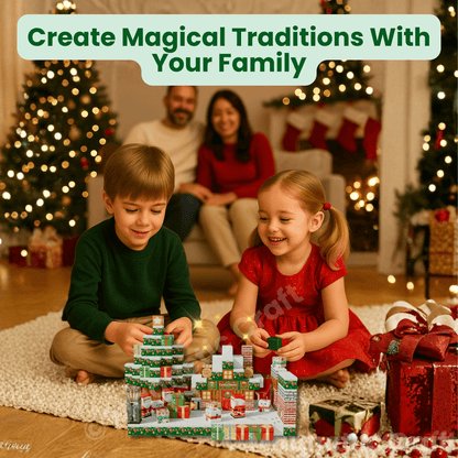 Magnetic Craft™ Christmas Cottage 300 PCS