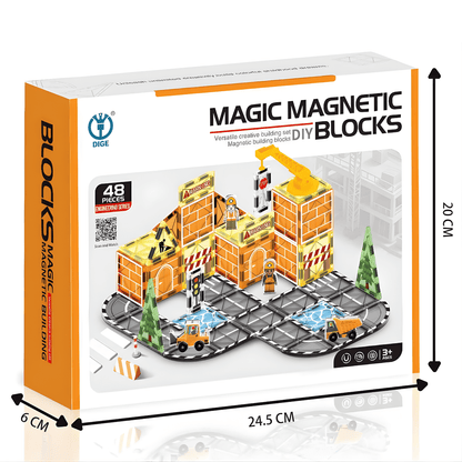 Construction World Magnetic Tiles
