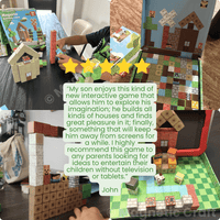 Magnetic Craft™ Village Adventure 100 PCS