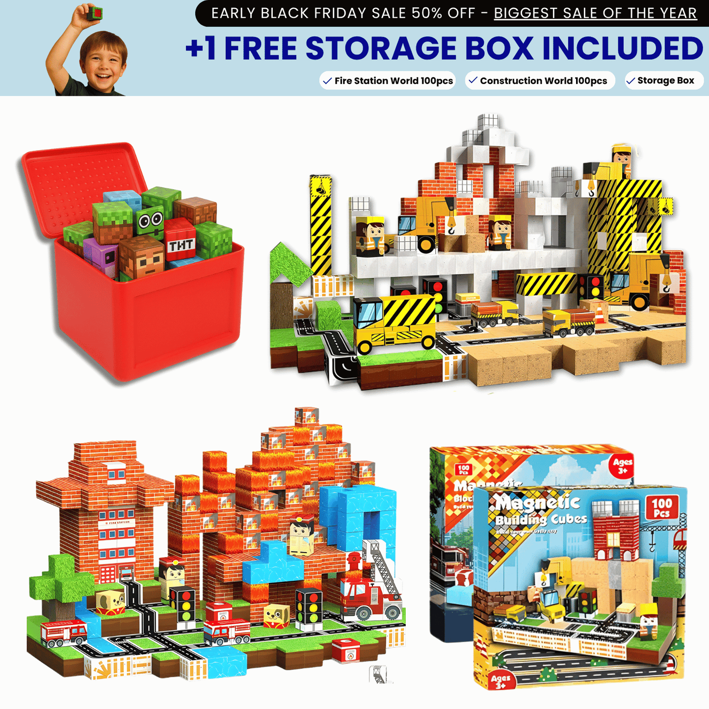 Magnetic Craft™ Builders & Bravehearts Bundle