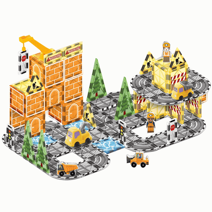 Construction World Magnetic Tiles