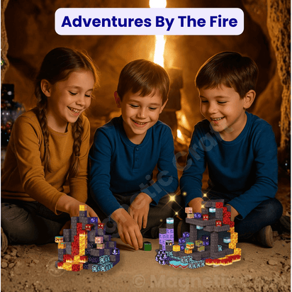 Magnetic Craft™ Magma World 100 PCS