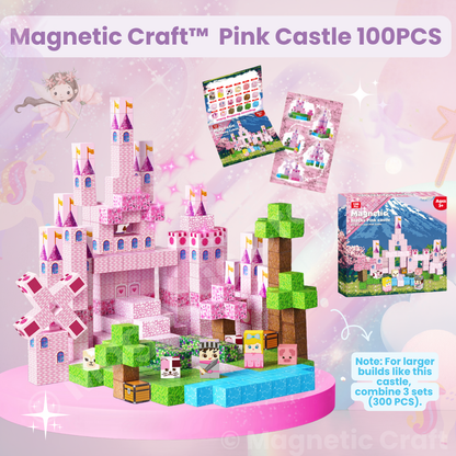 The Pink Castle 100 PCS