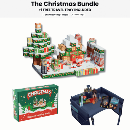 Christmas Cottage Bundle + Travel Tray