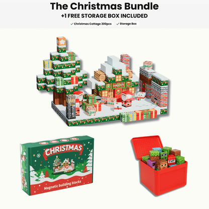 Christmas Cottage Bundle + Storage Box