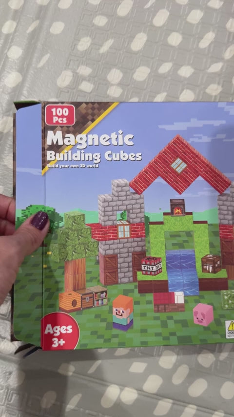 Magnetic Craft™ The Pink Castle 100 PCS video