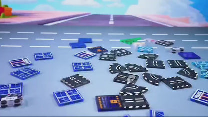 Police Station Magnetic Tiles